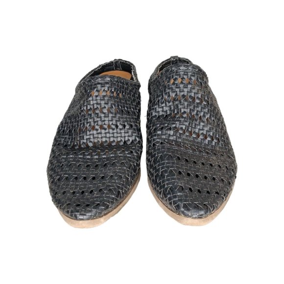 Vegan Leather Woven Mules Size 9 - Picture 3 of 9